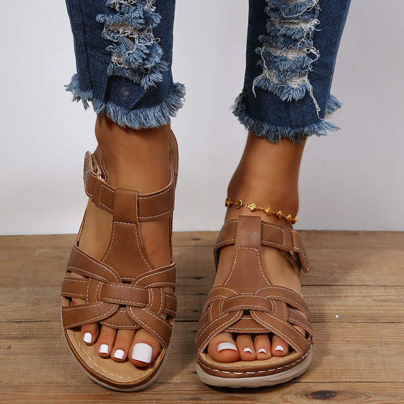 Katerina - Orthopedische Sandalen met klitteband voor dames