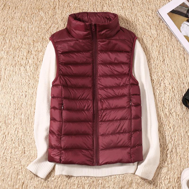 Bodywarmer met Lichtgewicht Opvouwbaar Design - Ritszakken