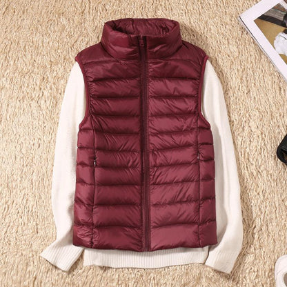 Bodywarmer met Lichtgewicht Opvouwbaar Design - Ritszakken