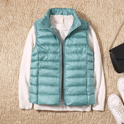 Bodywarmer met Lichtgewicht Opvouwbaar Design - Ritszakken