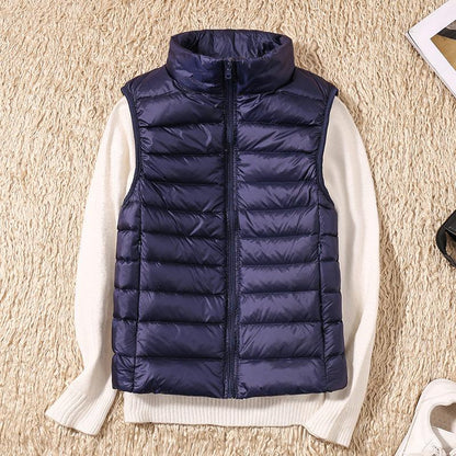 Bodywarmer met Lichtgewicht Opvouwbaar Design - Ritszakken