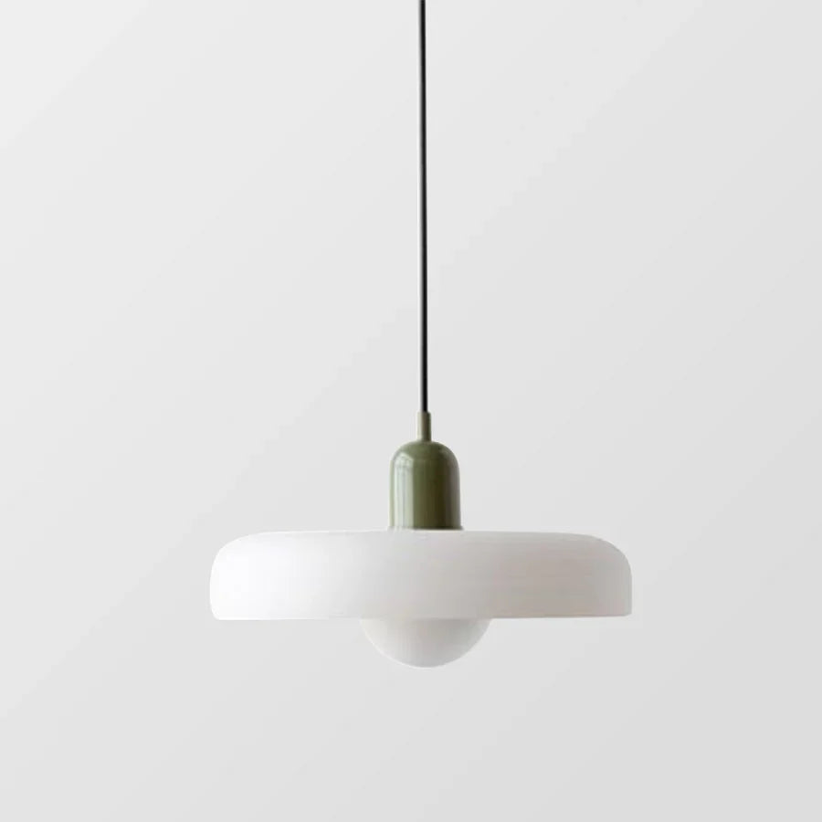 Scandinavische Hanglamp Met Glazen Afwerking