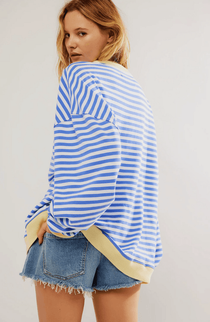 MAYA - Gestreepte Oversized Trui
