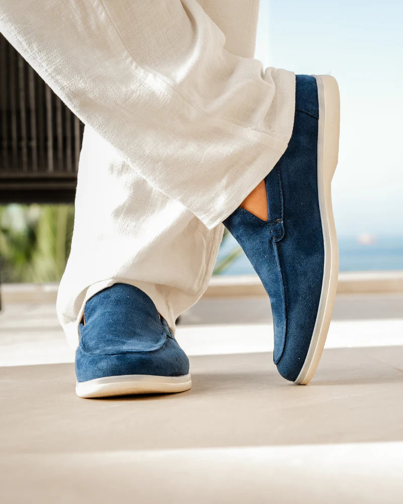 Heren Loafers Met Suède Look Instapmodel En Comfortzool