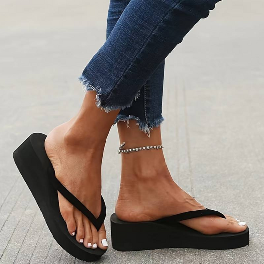 Helena - Platform slippers