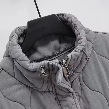 Nevelisse - Gewatteerde Mouwloze Katoenen Bodywarmer voor Vrouwen