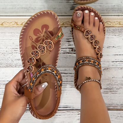 Zomer Boho Sandalen Voor Dames Met Anti Slip Zool