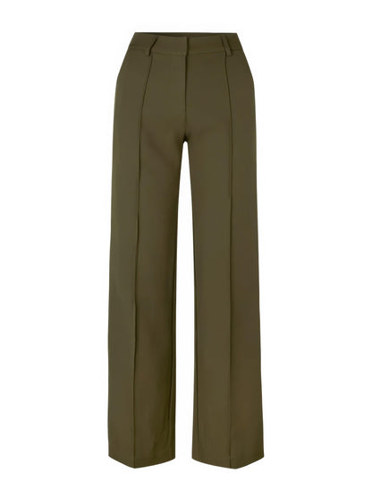 Carina - High Waist Pantalon met Uitlopende Pijpen voor Dames