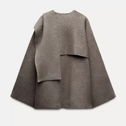 Oversized Dames Cape Jas Chique Winter
