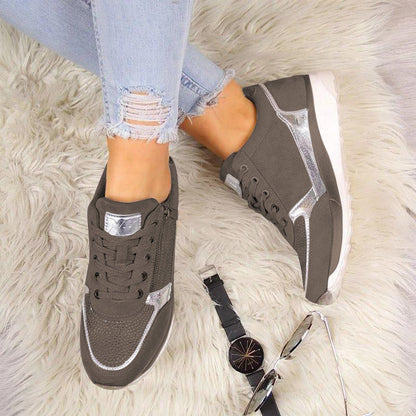 Sibylle - Orthopedische Sneakers Met Zijrits voor Dames