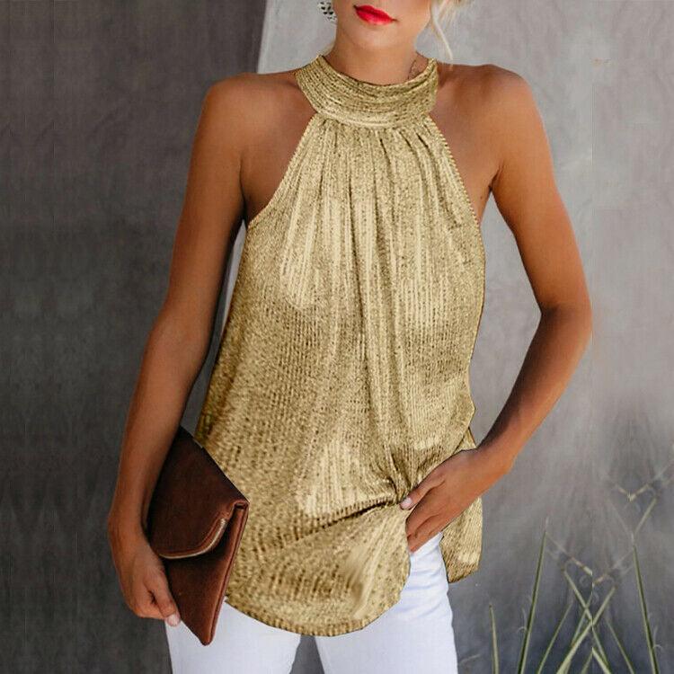 MADALYNN -Zijden Top met Hoge Hals en Kanten Details