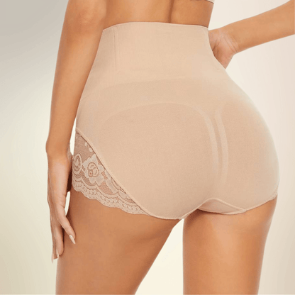 Lara - High Waist Corrigerende Slip met Kant