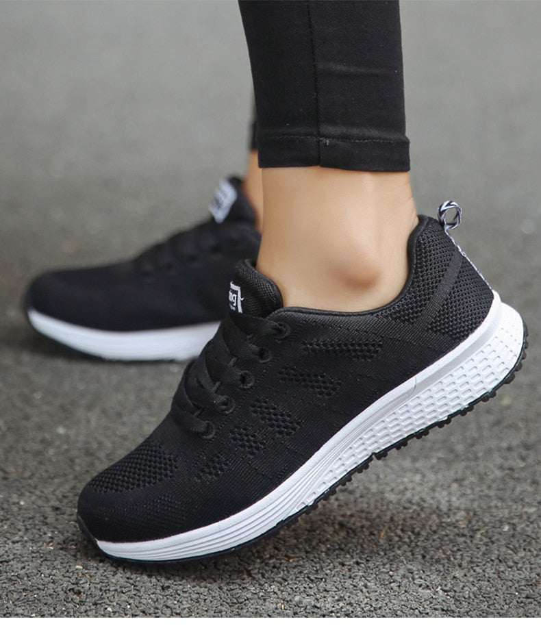 Carissa - Lichtgewicht ademende casual sneakers voor dames