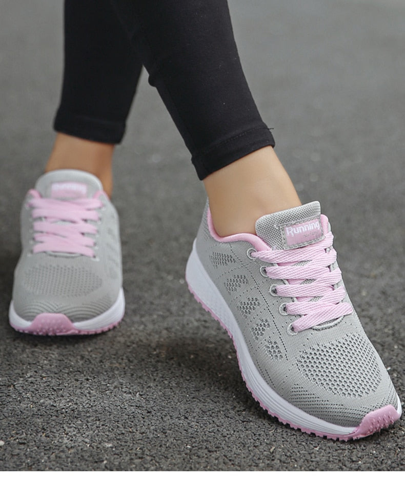 Carissa - Lichtgewicht ademende casual sneakers voor dames