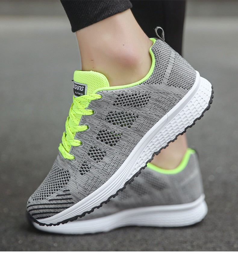Carissa - Lichtgewicht ademende casual sneakers voor dames