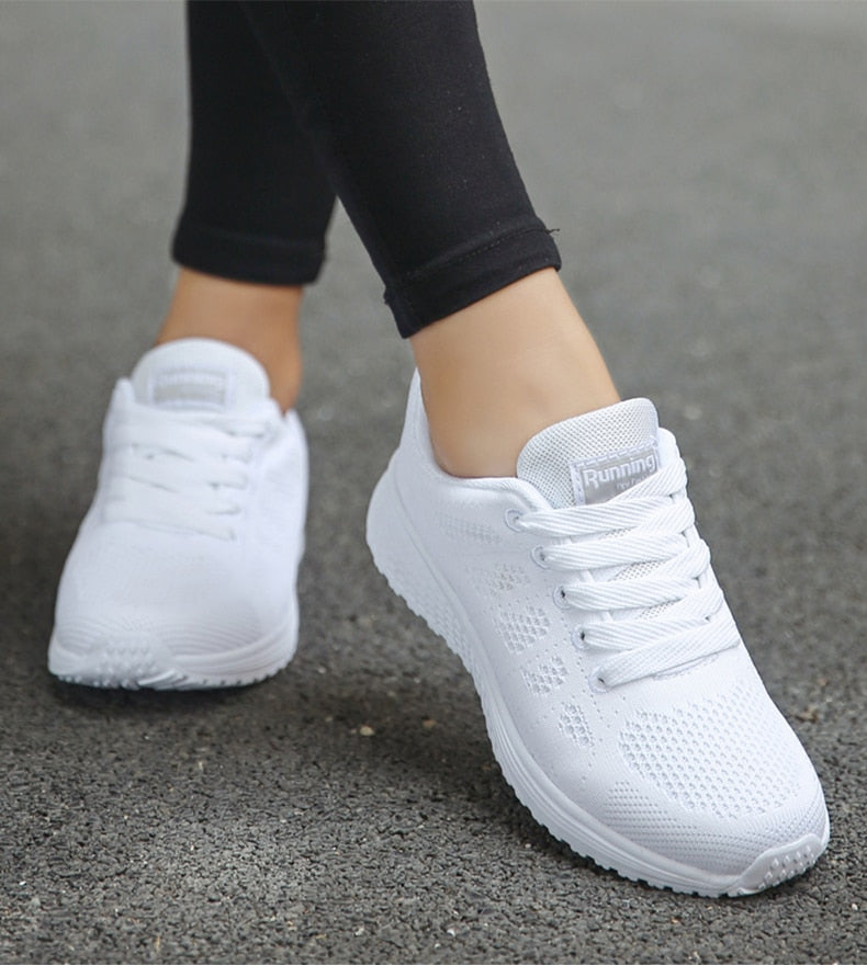 Carissa - Lichtgewicht ademende casual sneakers voor dames