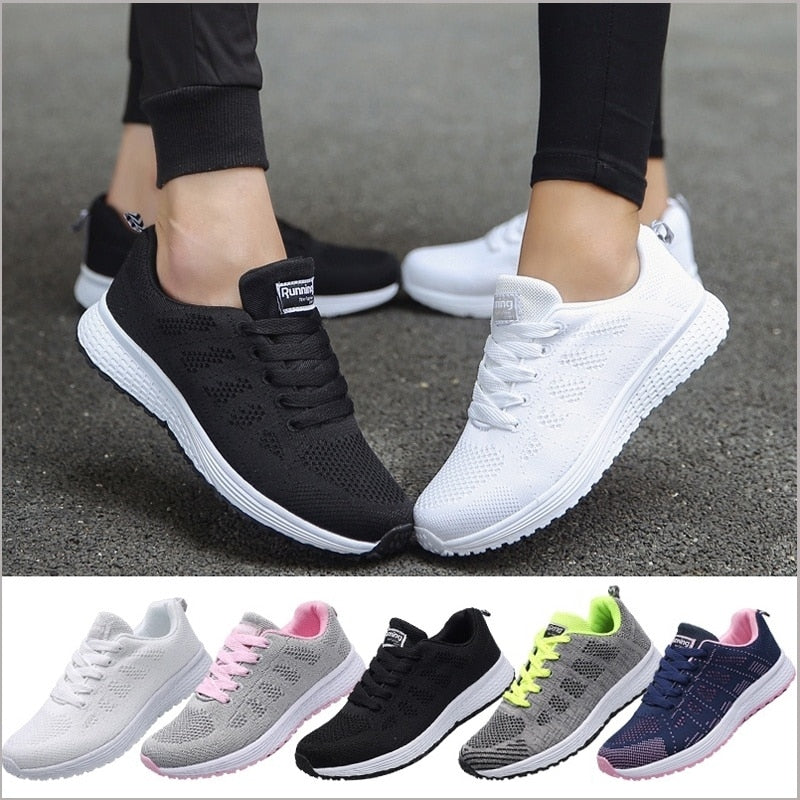 Carissa - Lichtgewicht ademende casual sneakers voor dames