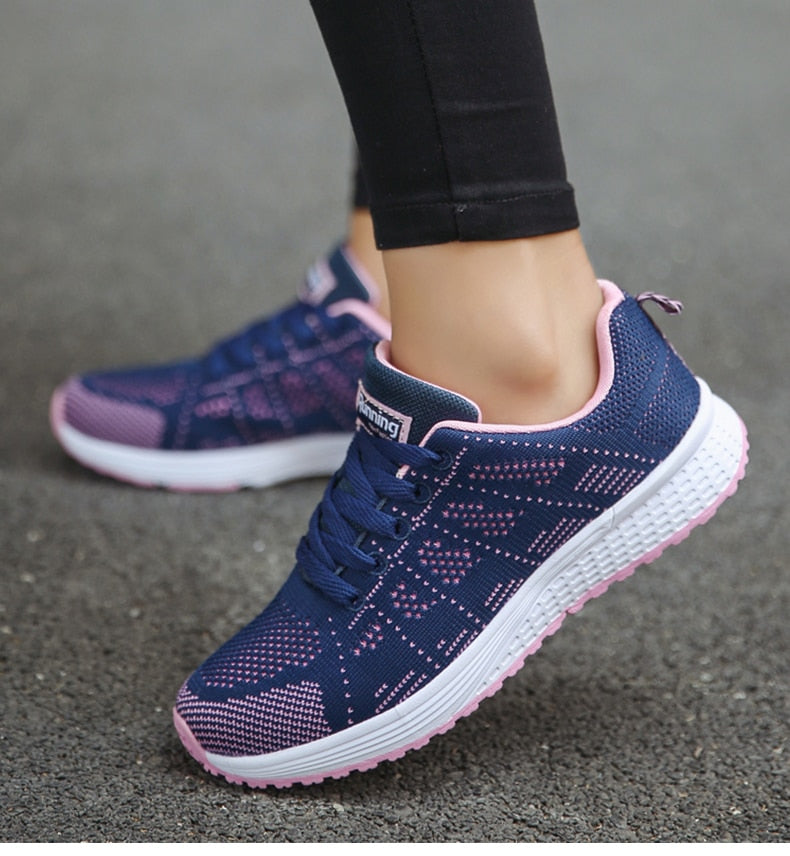 Carissa - Lichtgewicht ademende casual sneakers voor dames
