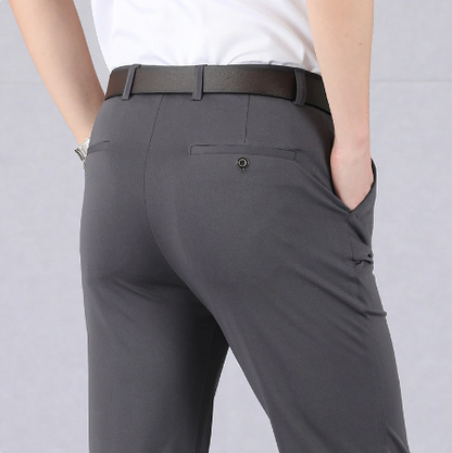 Heren Stretch Broek met Slim Fit en Comfortabele Pasvorm