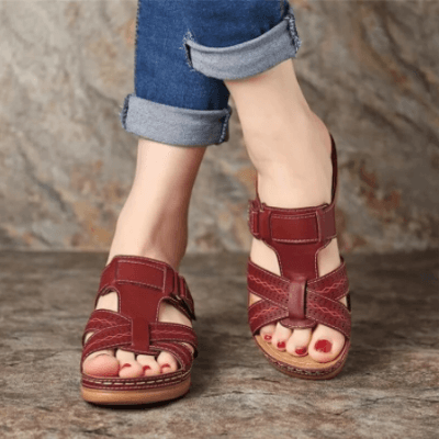 Elisa - Orthopedische sandalen met klittenbandsluiting