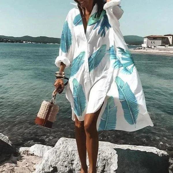 Eva - Oversized Blousejurk voor Zomer en Strand voor Dames
