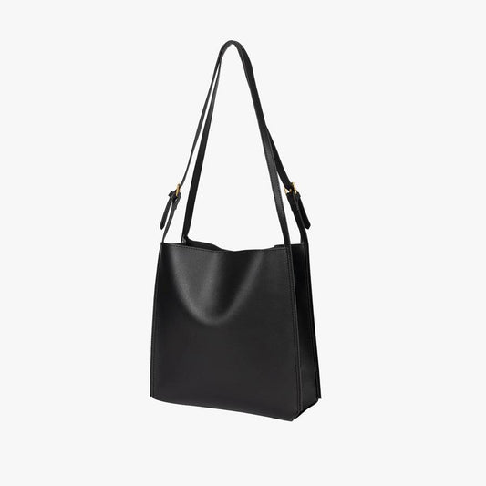 Vivienne - Minimalistische Leren Look Schoudertas voor Dames