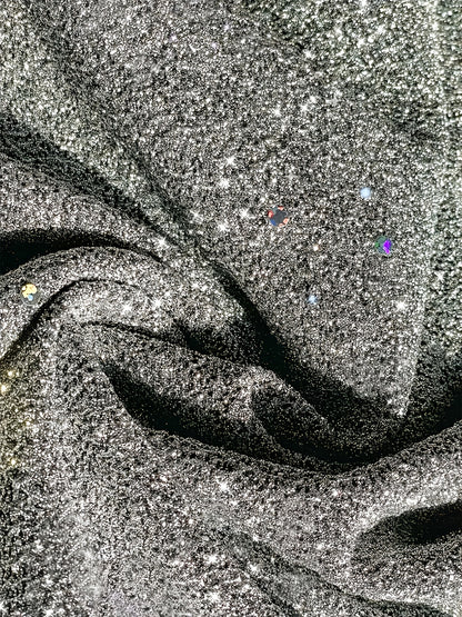 Glitter Pailletten Cocktailjurk Voor Dames Met V hals En Lange Mouwen