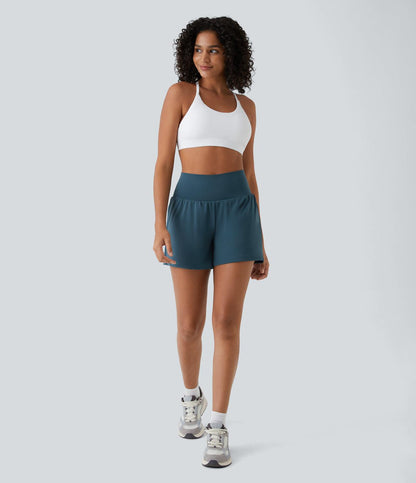 Alydia - Sportshort met Extra Hoge Taille voor Dames