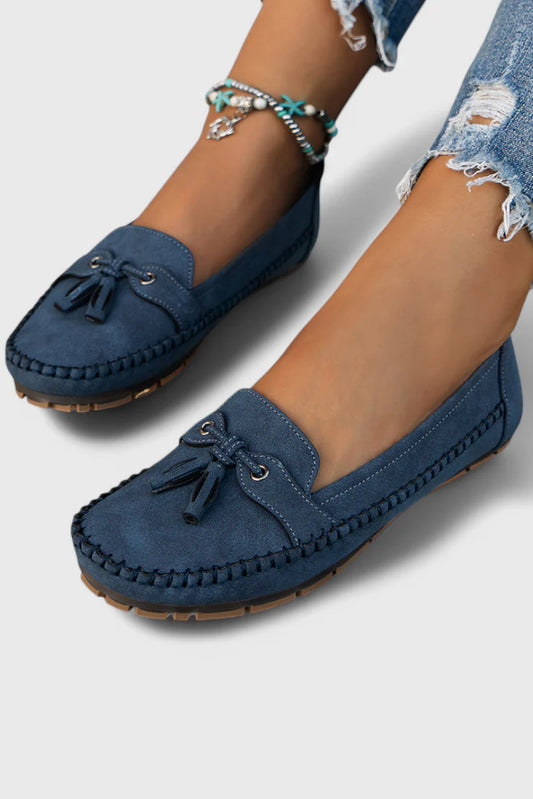 Comfortabele Loafers Met Kwastjes En Antislip Zool Voor Dames