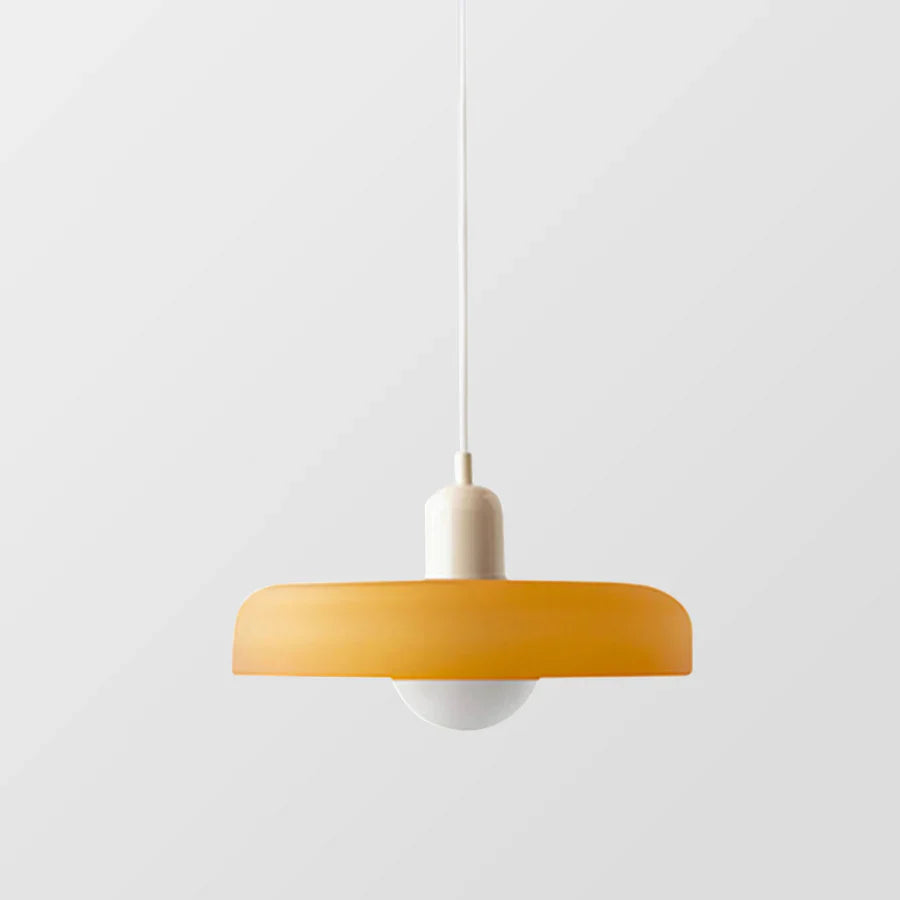 Scandinavische Hanglamp Met Glazen Afwerking