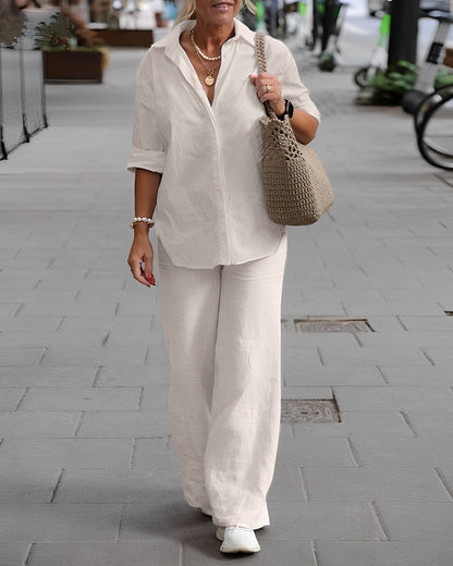Maurizia - Relaxed Linnen Broek met Breezy Fit voor dames