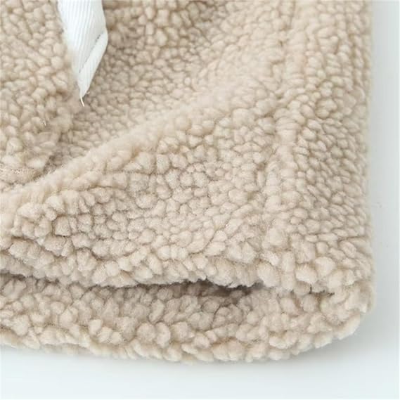 Teddy Fleece Jas Dames met Rits & Zijzakken