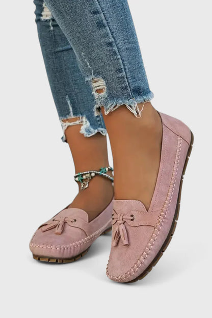 Comfortabele Loafers Met Kwastjes En Antislip Zool Voor Dames