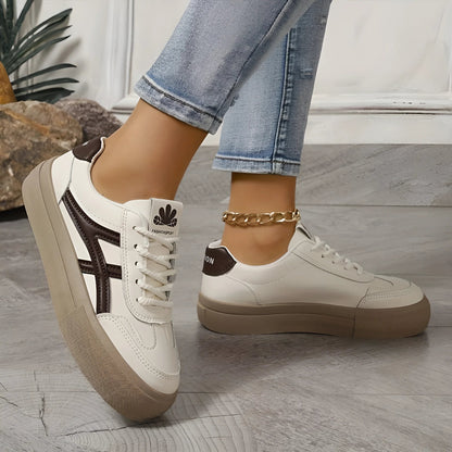 Marija - Retro-geïnspireerde Sneakers met dikke zool voor dames