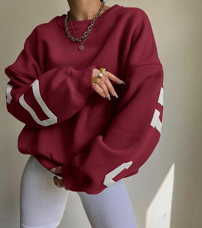 Mélisande - Oversized Cropped Sweatshirt voor dames