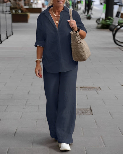 Maurizia - Relaxed Linnen Broek met Breezy Fit voor dames
