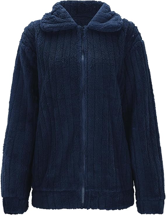 Callista – Teddy vest van ribstof