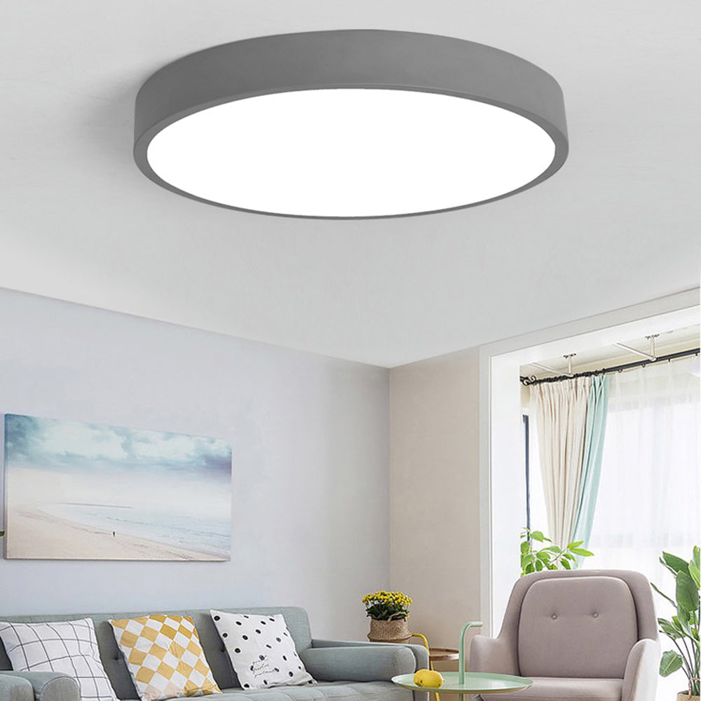 Scandinavische Ronde LED Plafondlamp
