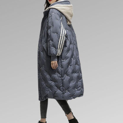 Warme Oversized Gewatteerde Winterjas Dames