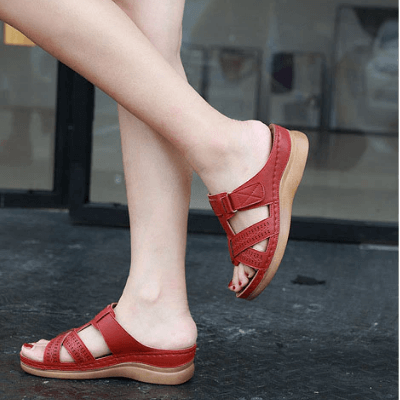 Elisa - Orthopedische sandalen met klittenbandsluiting