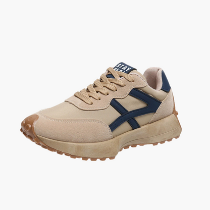 Kassandria - Retro-geïnspireerde sneakers met suède details voor dames