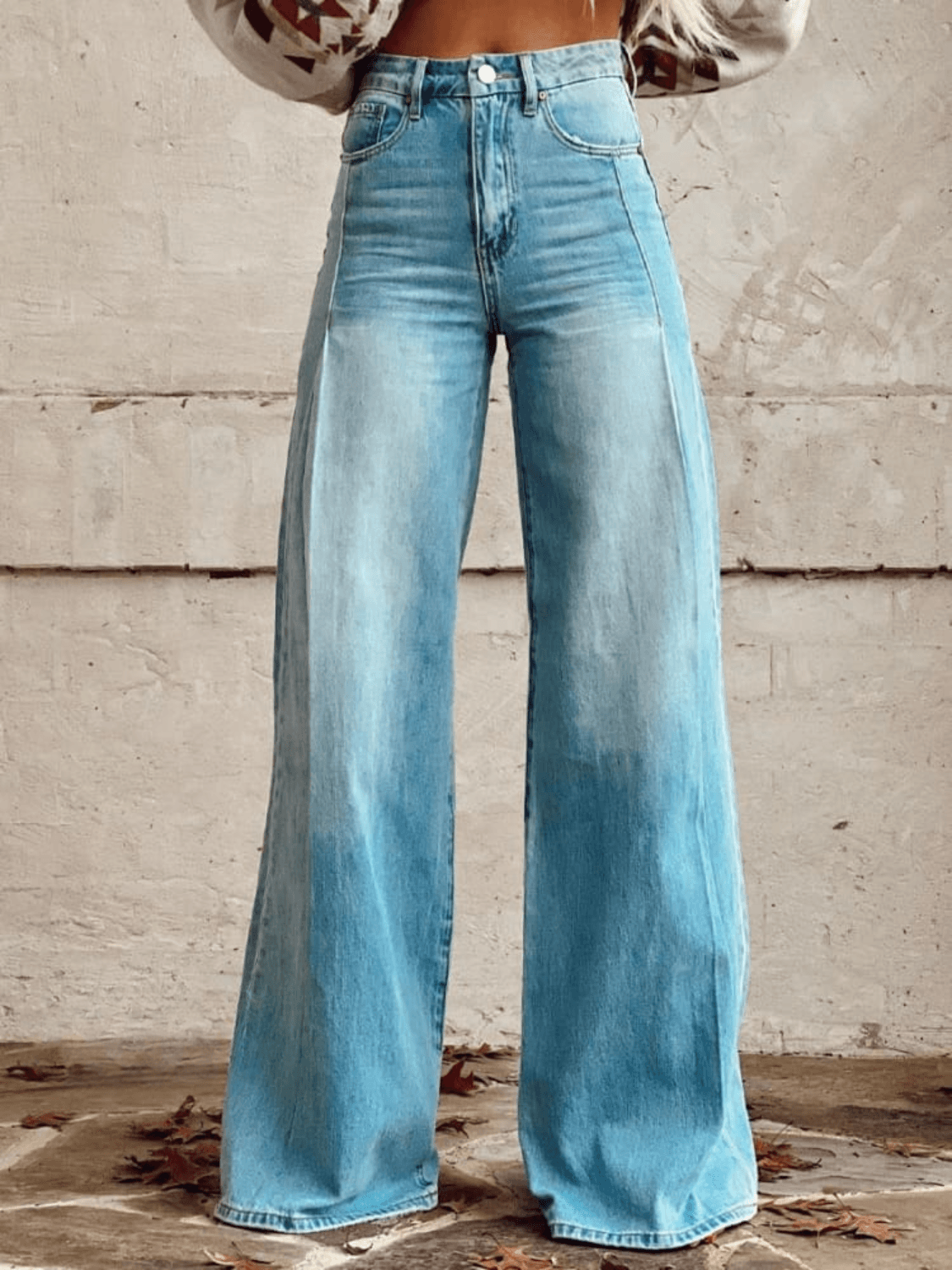 Yara – Wide Leg Jeans met High Waist voor Dames
