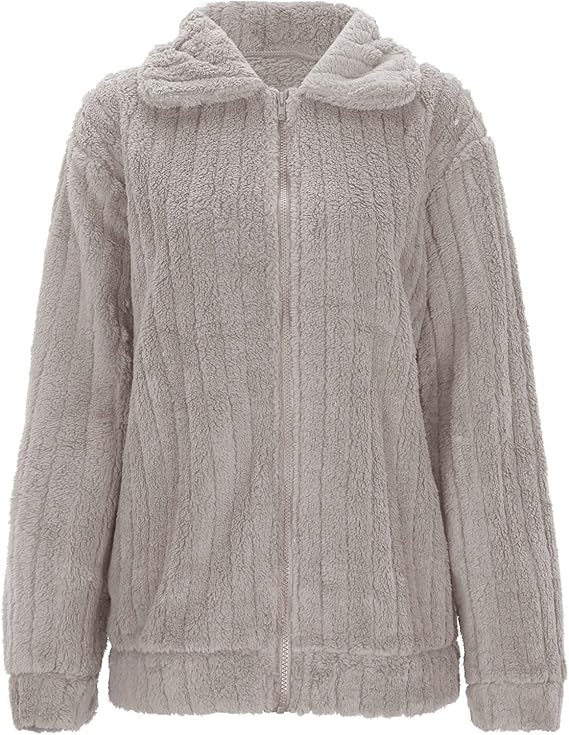 Callista – Teddy vest van ribstof