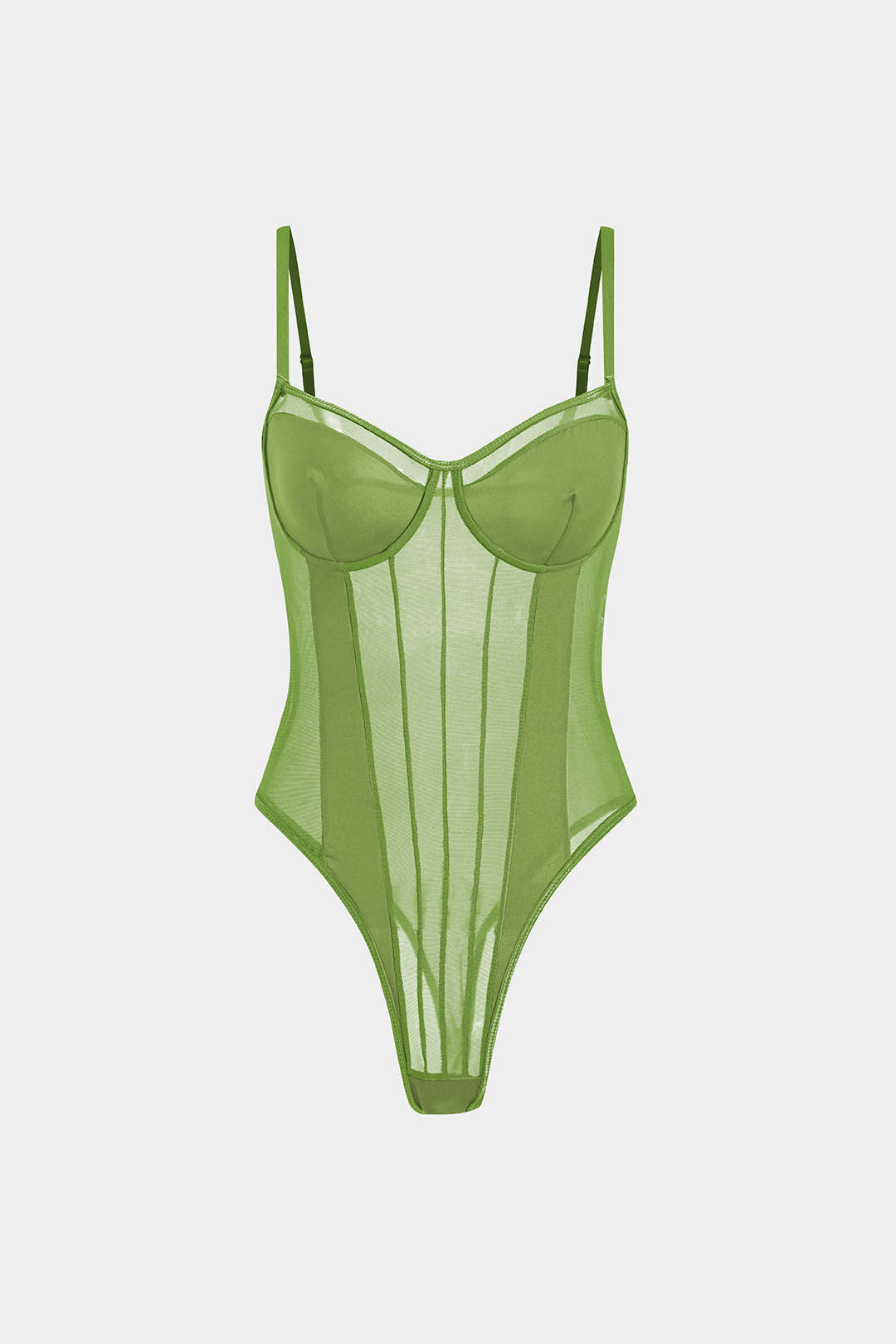 Bodysuit Met Mesh Achterkant En Patchwork Voor Vrouwen