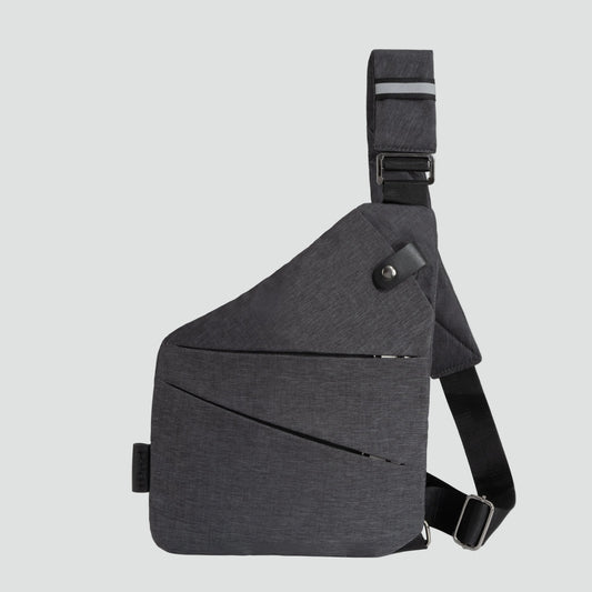 Sportieve Unisex Anti-diefstal Sling Tas Met Verborgen Rits