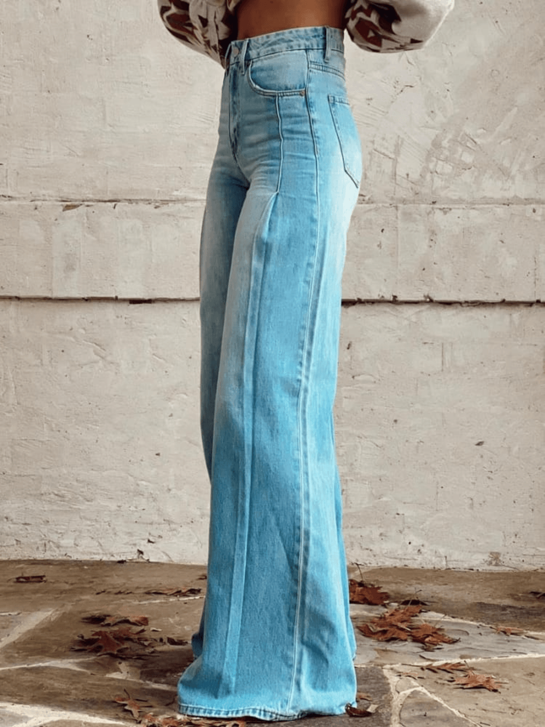 Yara – Wide Leg Jeans met High Waist voor Dames