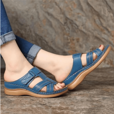 Elisa - Orthopedische sandalen met klittenbandsluiting