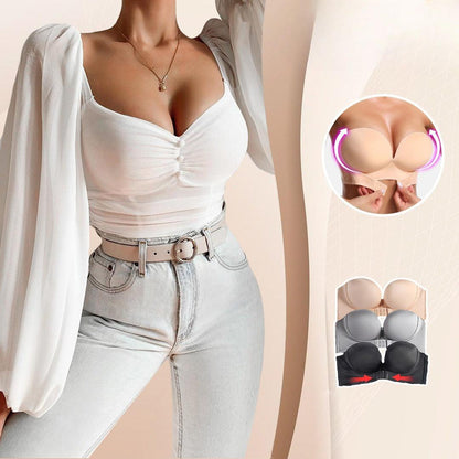 Sara - Naadloze Dames Strapless Beha met Voorsluiting