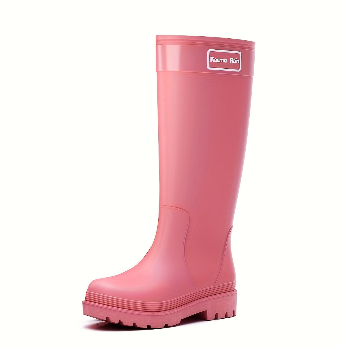 Trendy Dames Regenlaarzen Met Antislip Zool En Hoog Model