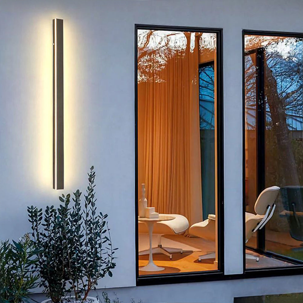 Metalen Slanke Lineaire LED Buitenwandlamp